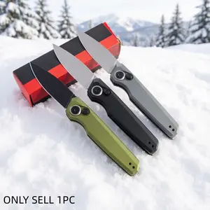 1pc 7551 Folding Knife, Multi-Functional High-Quality Edc, Kitchen Essential, Fruit Knife, Camping, Hiking, Daily Use, Christmas Gift, Men's Gift