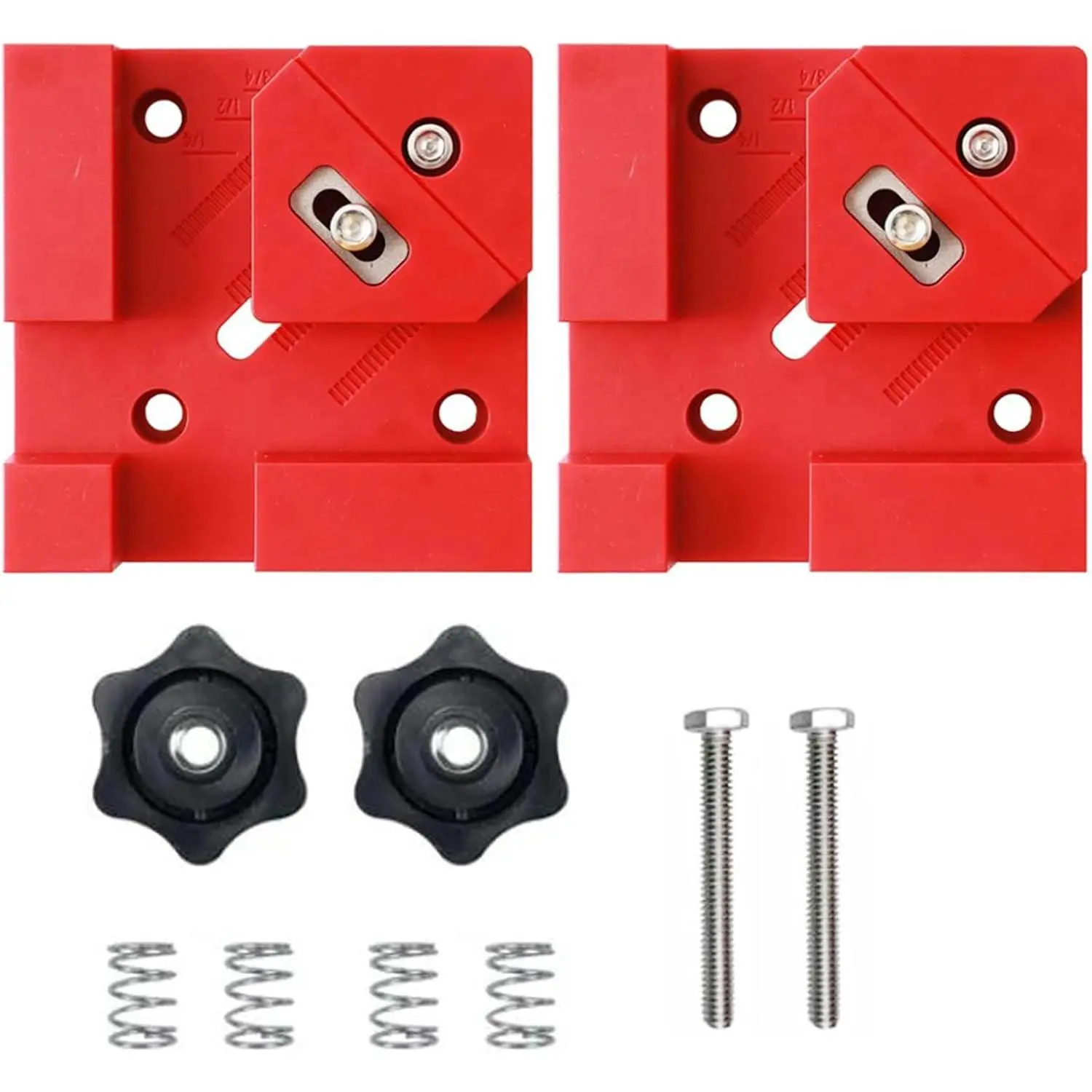 GJANSH Adjustable Woodworking Corner Clamps Suitable For 90 Degree Joints Across Materials Thicknesses Woodcrafts Tasks T Joint Clamping