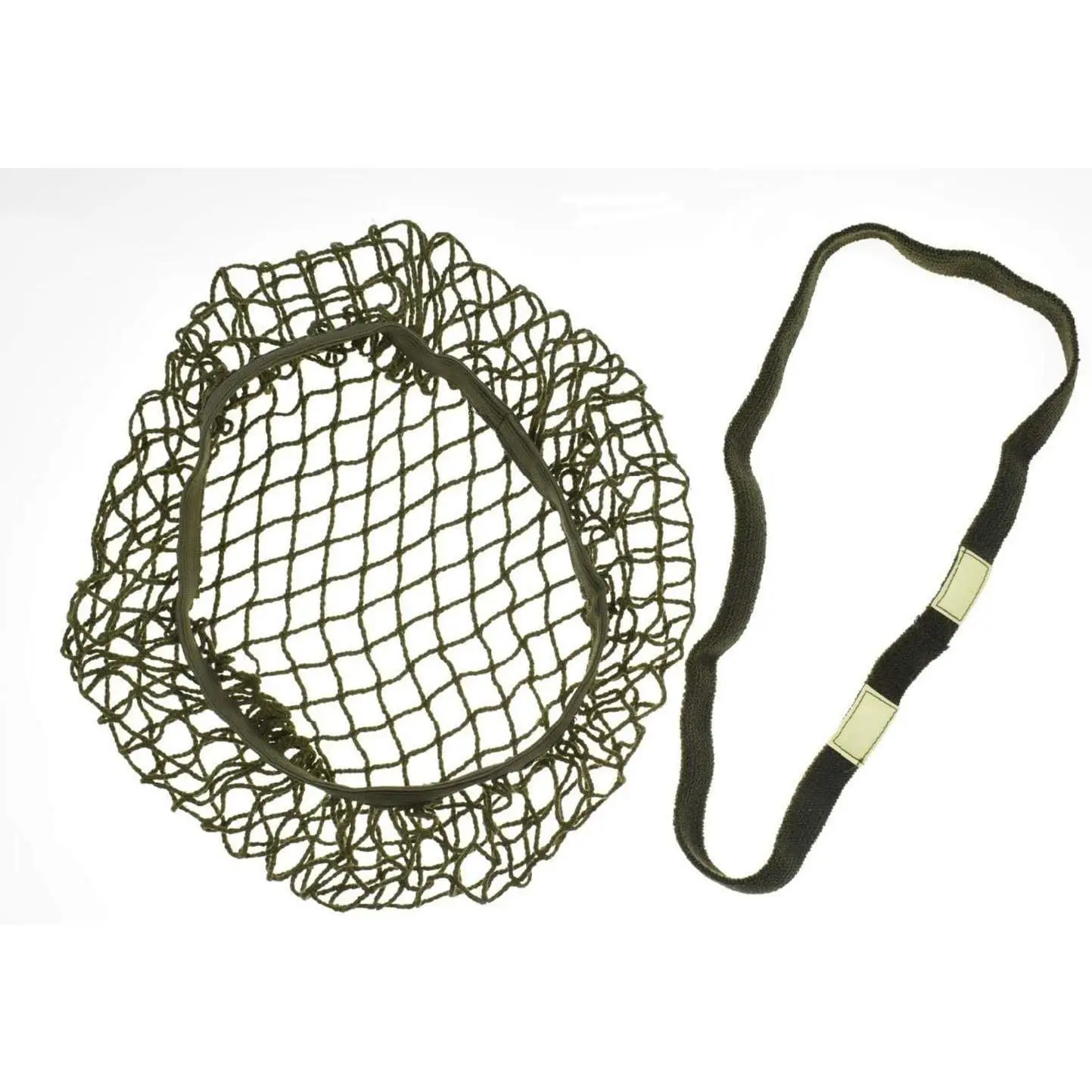 Perfect WWII US Army Helmet Net Cover and Eye Belt for M1 M35 M88 Helmet