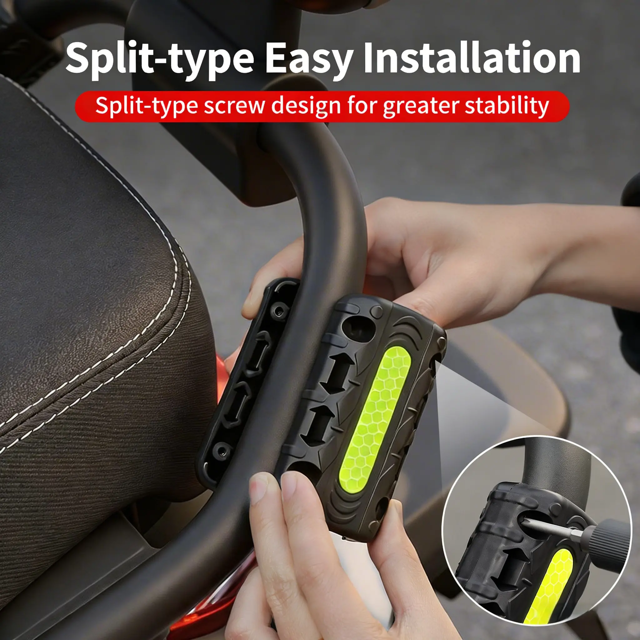 New Thickened Electric Bike Anti-Collision Pad Pedal Motorcycle Body Protector Cushion Universal Modification Accessory