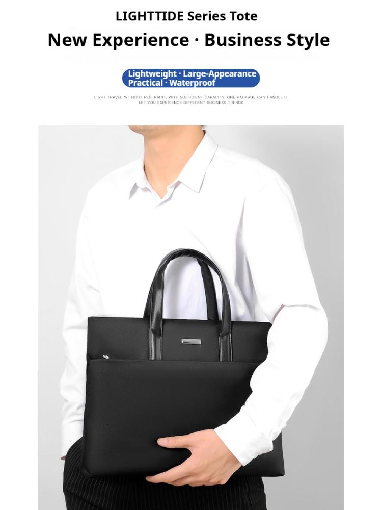 Laptop Tote Bag -  Large Capacity Business Office Handbag with Notebook Compartment，Briefcase Business Men's Bag Computer Bag
