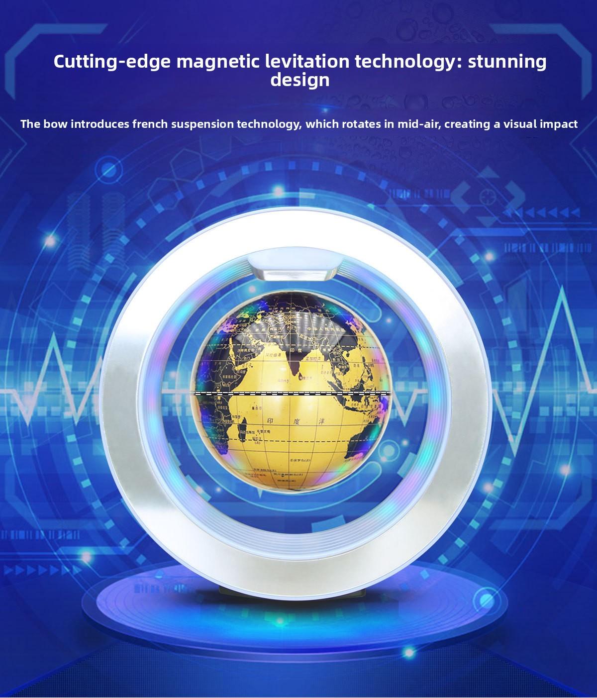 Magnetic Levitation Globe Toy for Boys 8-12, Birthday Gift for Children Over 10