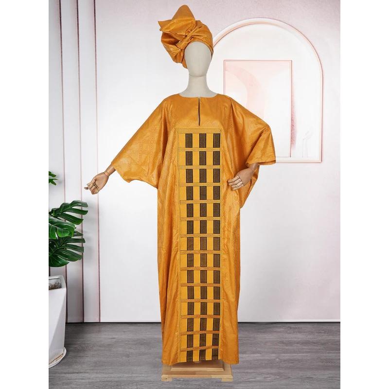 Plus Size African Clothes for Women Dashiki Traditional Bazin Embroidery Gown High Quality Wedding Evening Party Dresses 2026