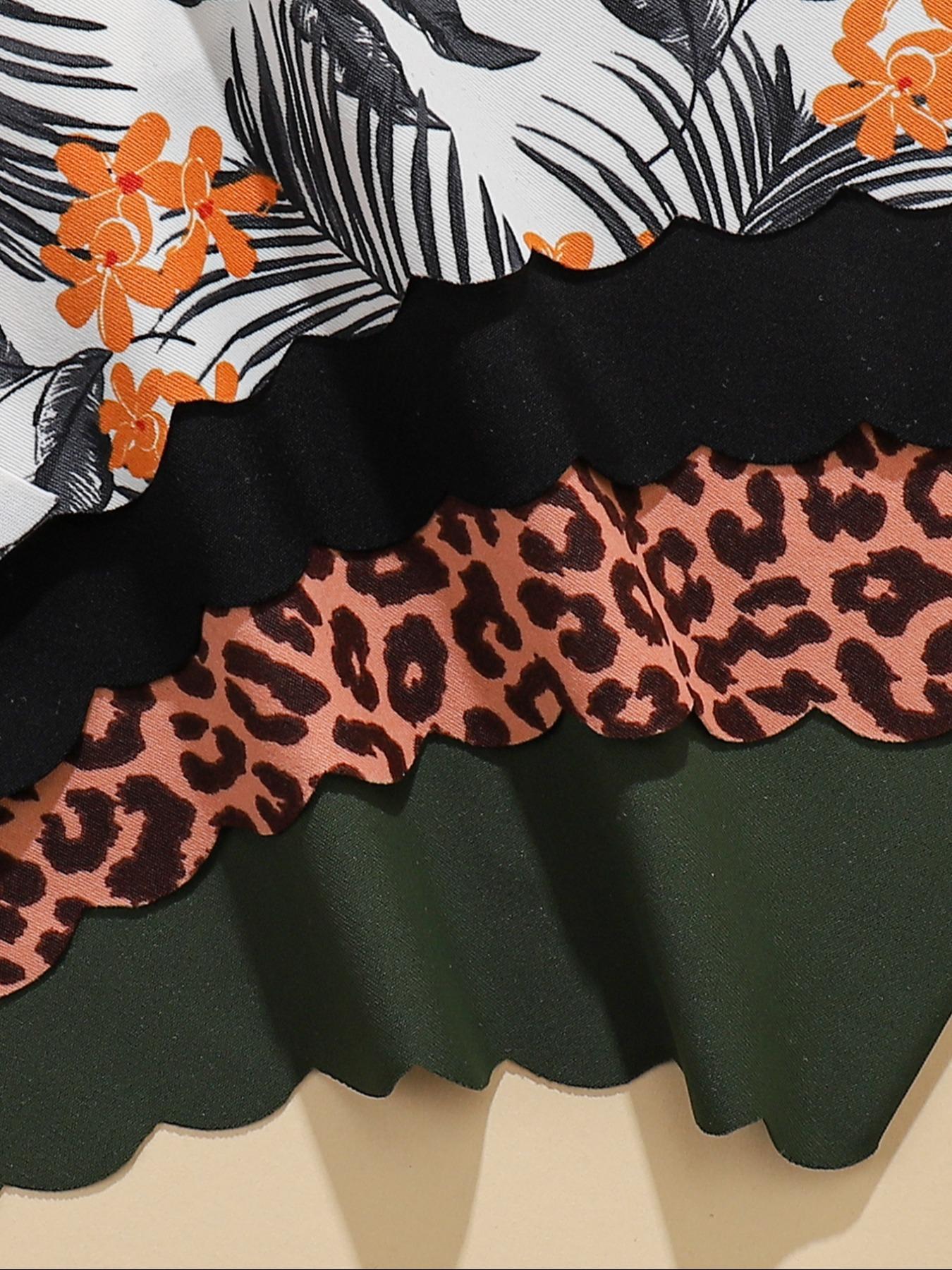 10-Piece Maillard Color Set | Leopard Print Contrast Underwear Seamless Panties – Luxury Lives in Every Detail– Seamless Adhesive Tape Craft ensures zero tightness, merging comfort and sophistication effortlessly