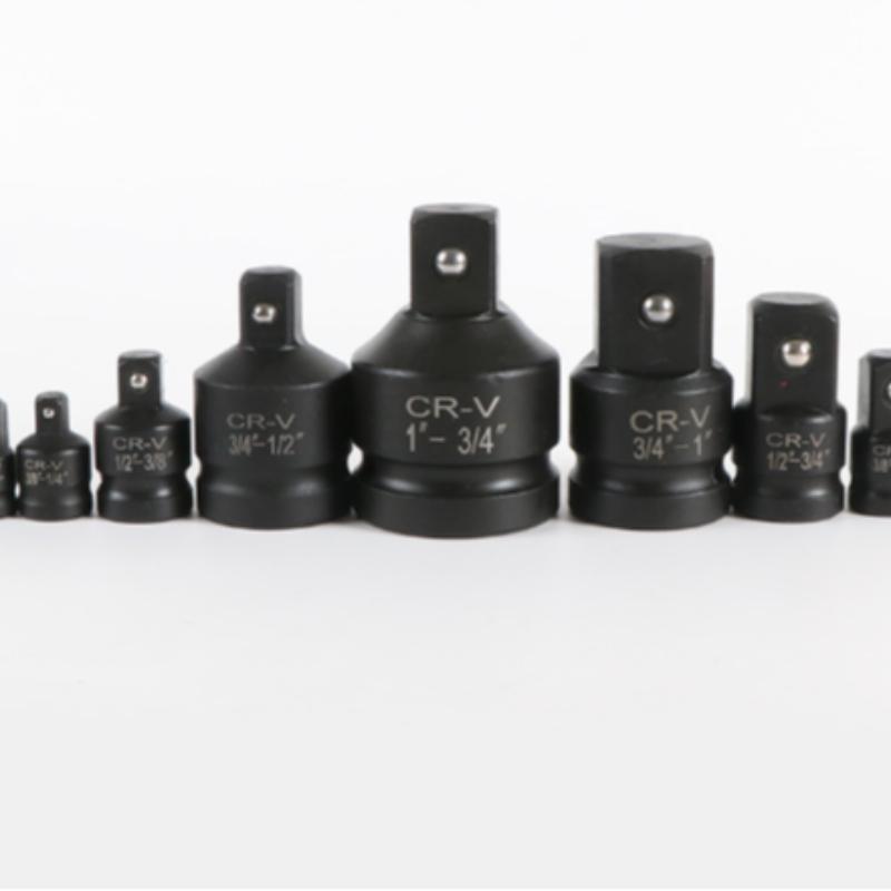 Impact Socket Adapter & Reducer Set, Durable Impact Socket Adapter & Reducer Set, Hand Tool for Impact Drive Conversion & Easy Storage, Socket Kit