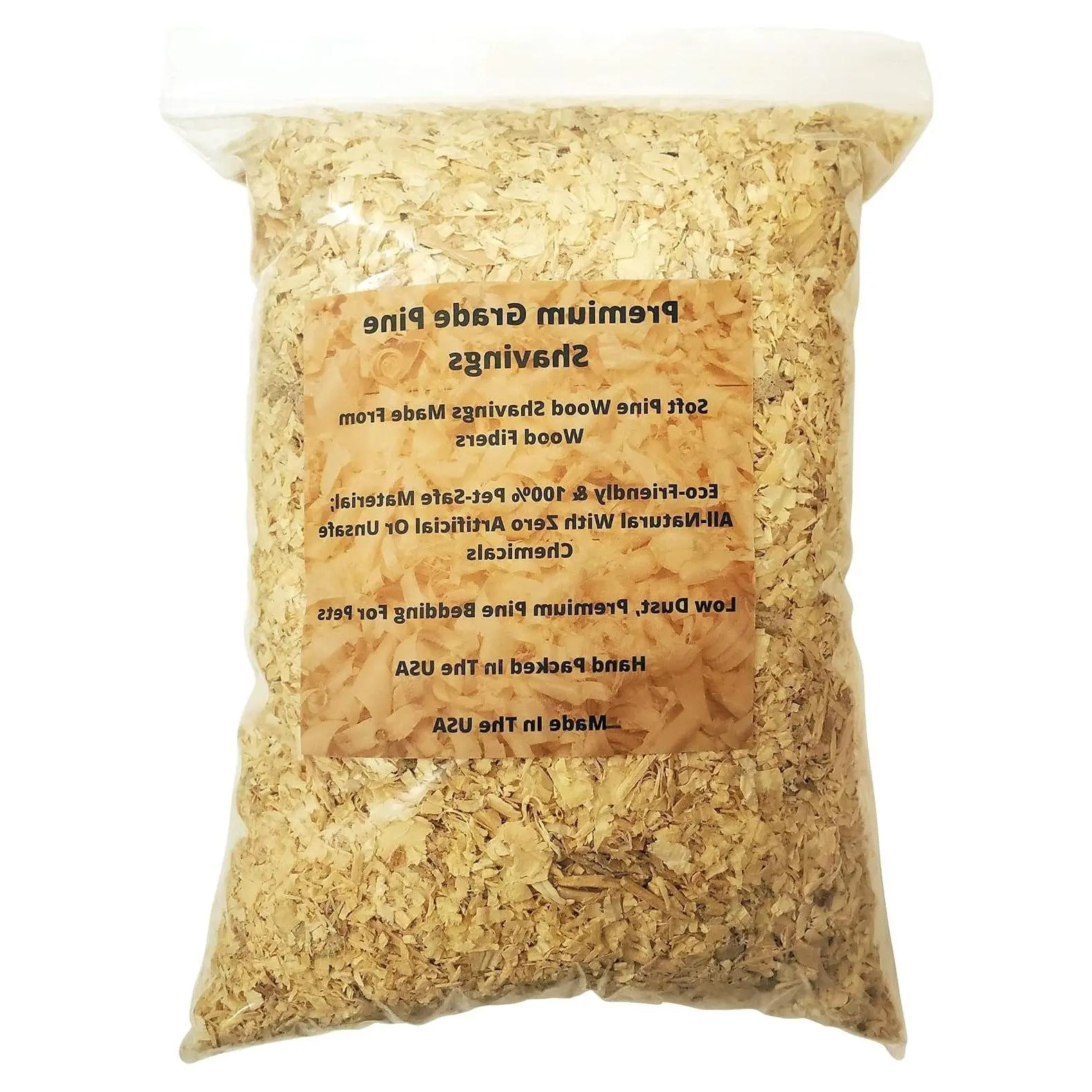 Premium Pine Bedding - Dust Free, Soft Shavings, All Natural for Chicken Coops and Small Animals with Odor Control (4 Quart)Gift