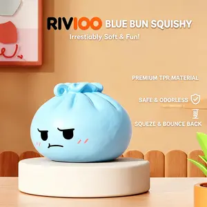 RIVIOO decompression bun pinch music creative simulation vent bun decompression toy children's small gift
