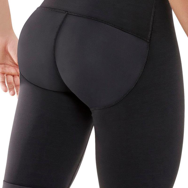 Men's Shapewear Bodysuit Tummy Control Compression Full Body Shaper with Zipper Workout Underwear Plus Size