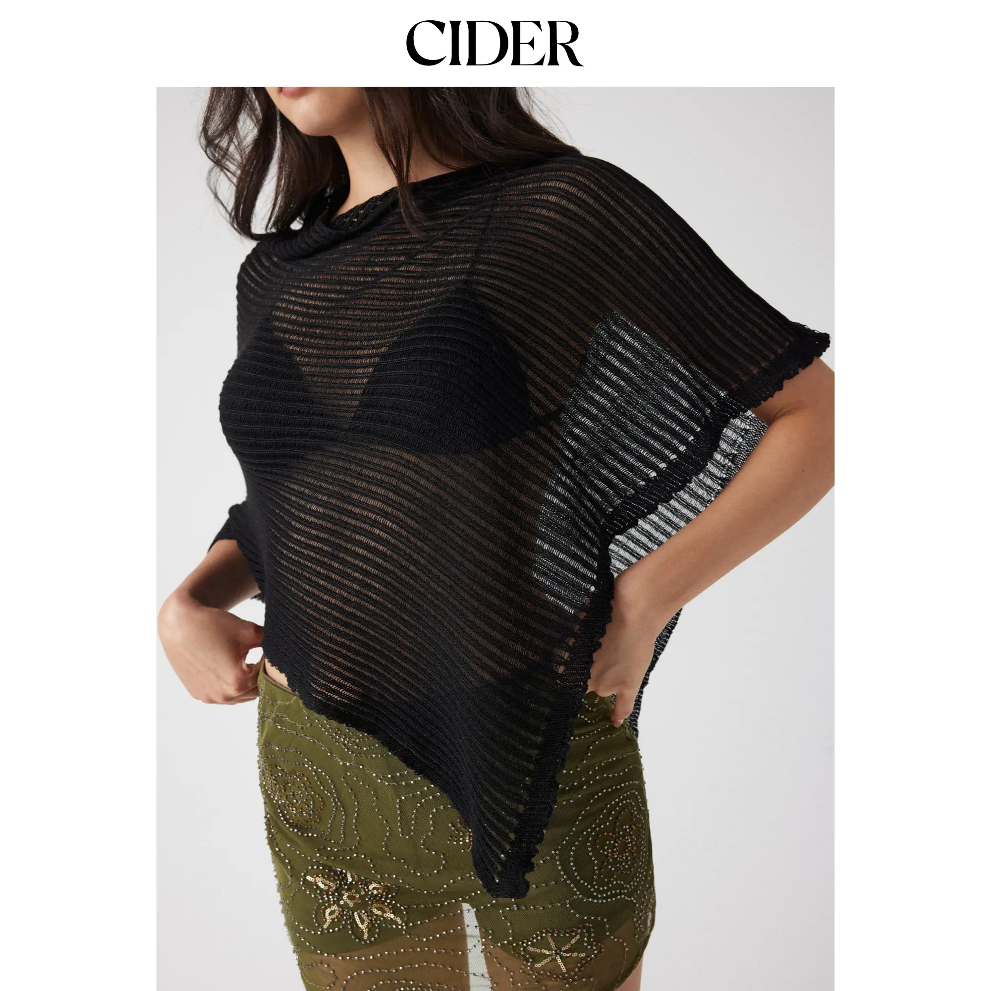 Cider CLASSIC KNITTED CAPE