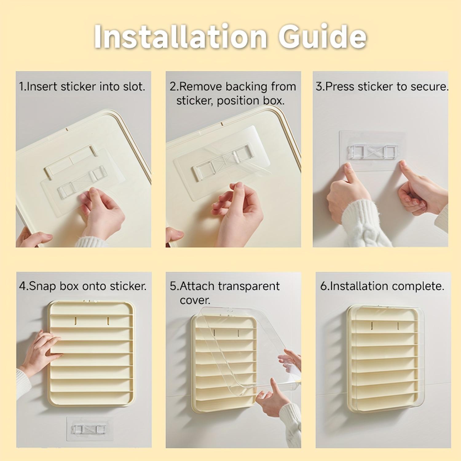Wall-Mounted Display Cabinet Shelf, Display Cabinet Collectibles, 8-Tier Organizer for Small Figurines, Dustproof Storage Rack for Dolls & Blind Boxes, Transparent Plastic Multi-Grid Shelves