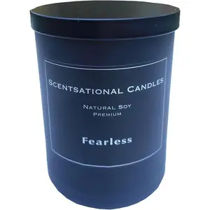 Candles, Natural Soy Premium Man Candle (Fearless)