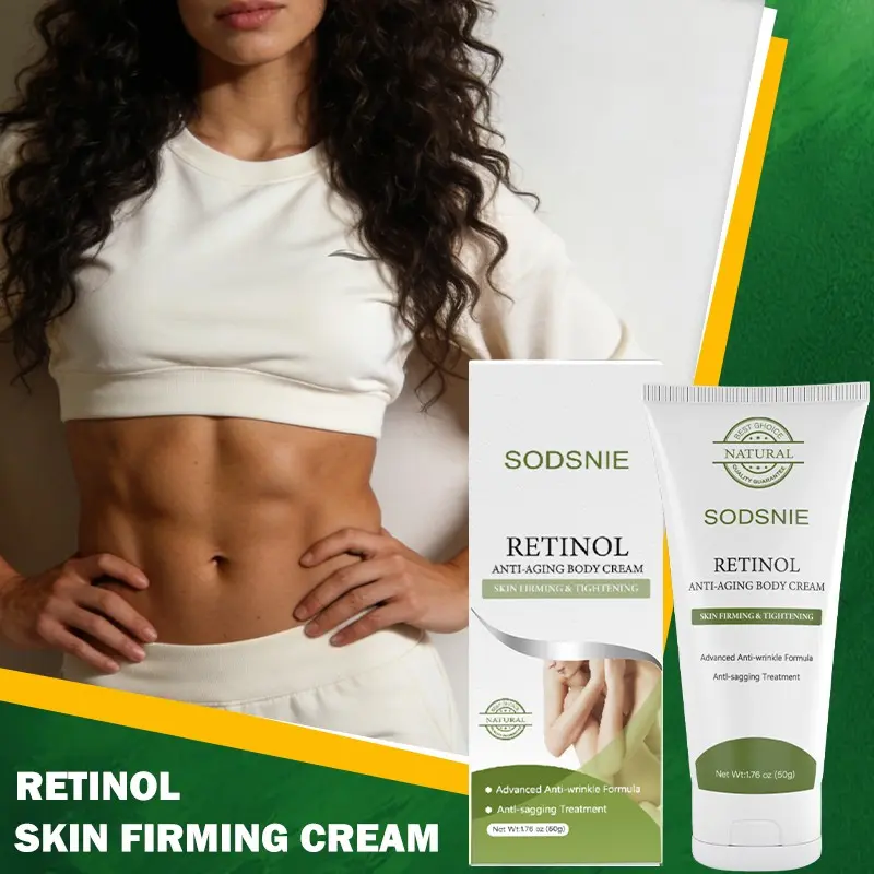 1PCS, Retinol Body Cream, Smooth, Lifted & Moisturizing Skin, Deep Hydrating Moisturizer, Improves Skin Elasticity, Firming Lotion, Helps Skin Look Tighter, Daily Use, 50ml