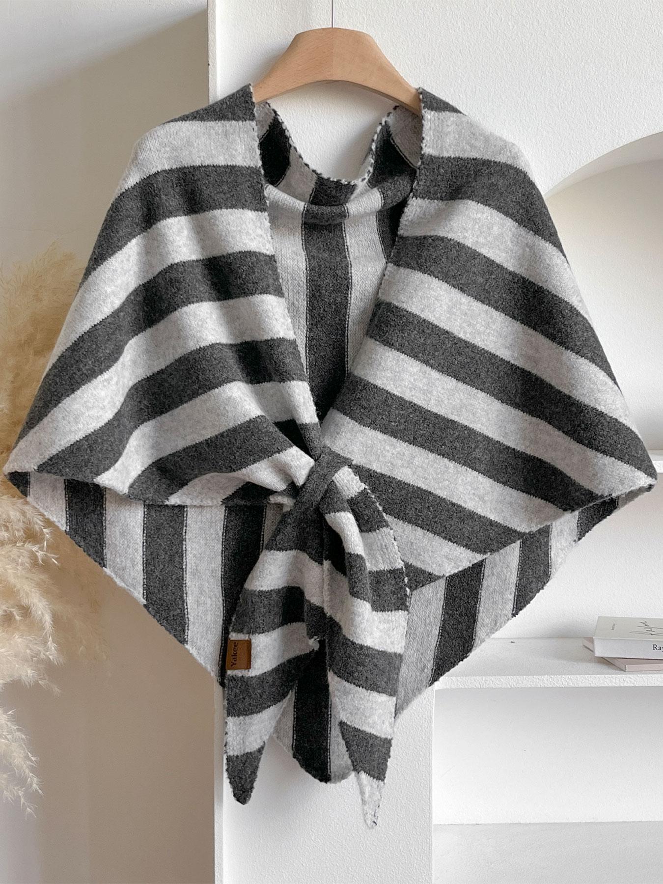Women's Solid Color Scarf, Winter Casual Soft Comfortable Shawl, Fashion Unique Accessory, Daily Wear Scarf for Women, Trendy Solid Shawl, Soft Warm Shawl