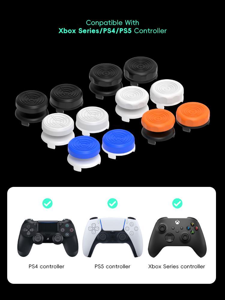Joystick Replacement Parts Thumb Sticks Botton for PS5 Controller Analog Stick Cap for PS5 Gamepad