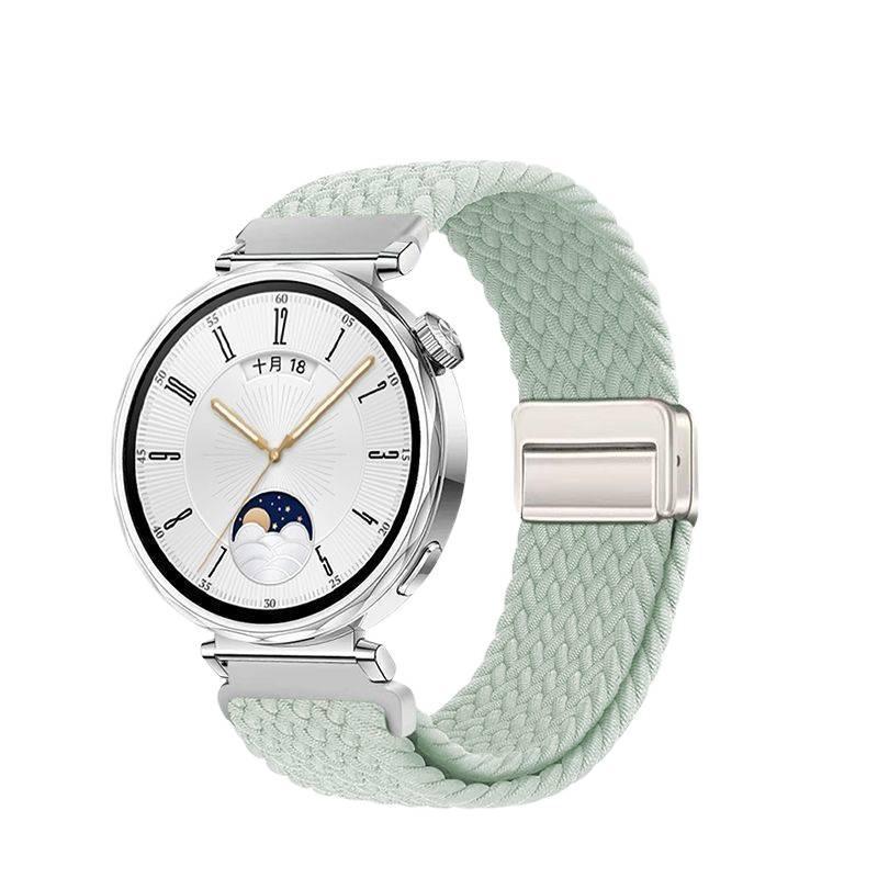 Suitable for Huawei Nylon Magnetic Buckle Elastic Woven Strap watch3Pro Honor