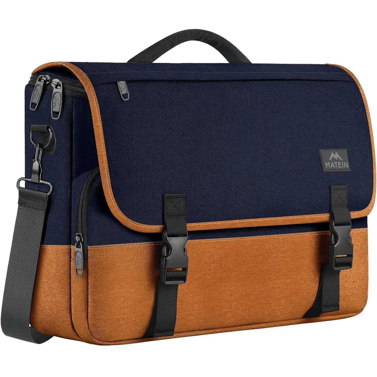 Satchel Bag for Men, 15.6 inch Messenger Bag Large Laptop Briefcases