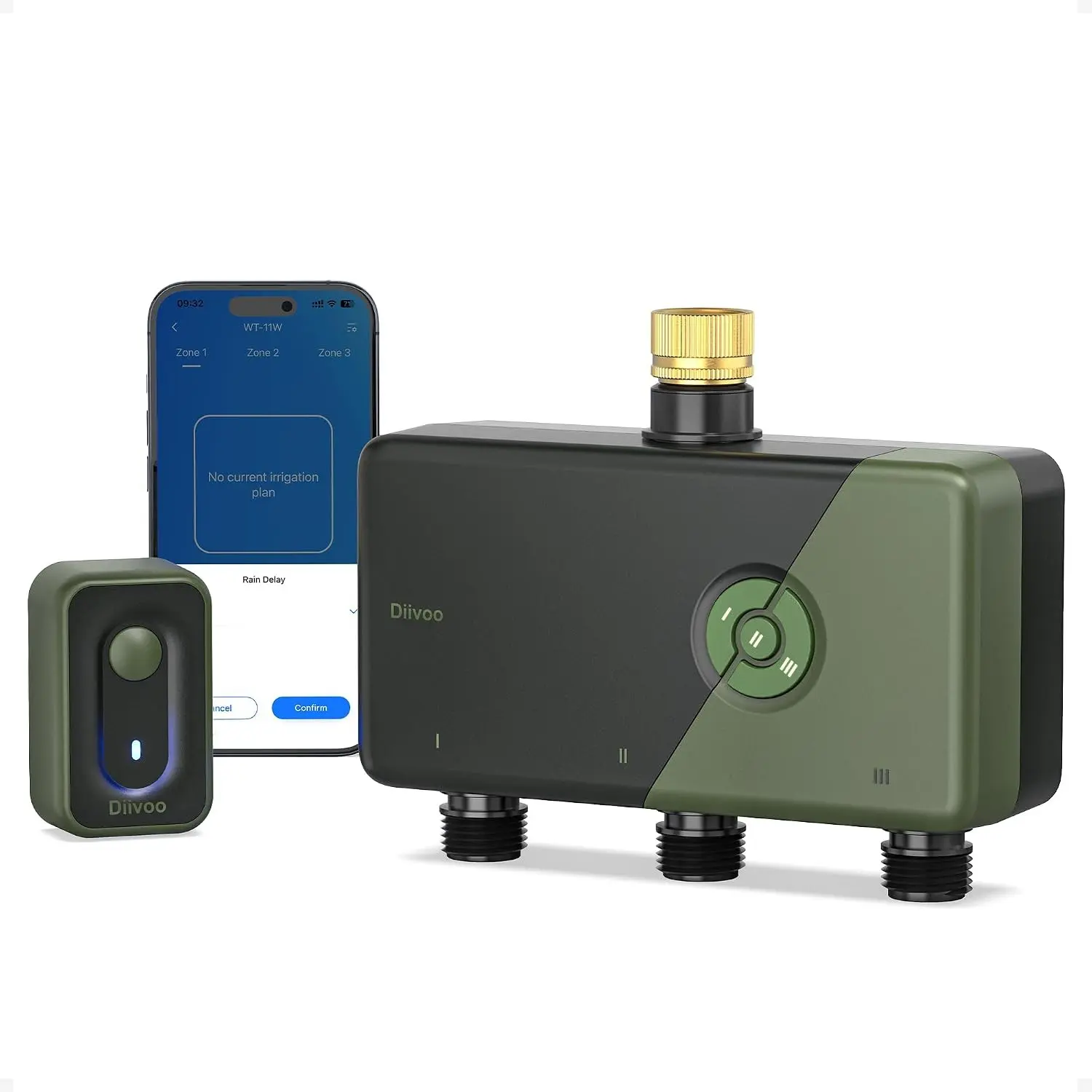 Brass Smart WiFi Sprinkler Timer 3 Zone