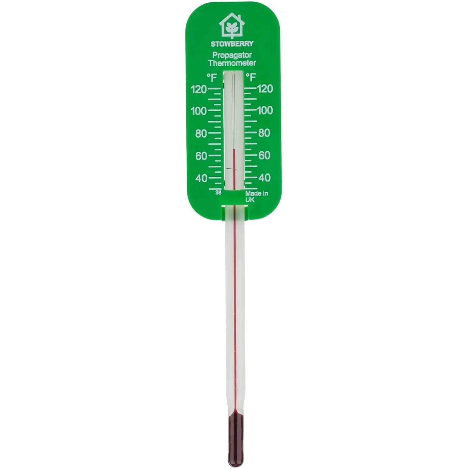 Greenhouse Soil Thermometer – Durable Probe for Measuring Soil Temperature in Gardens, Propagators, Seeds, and Plants