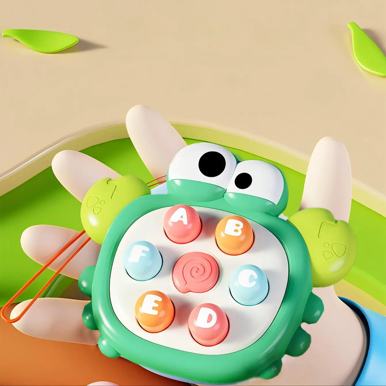 Educational Creative Puzzle Game Toy, Brain Training Push-Pull Machine, Fun Stress Relief, Early Learning Gift for Kids Ages 3-12