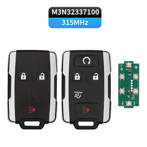 315MHZ M3N32337100 5/6 BTN Remote Control Key For Chevrolet Colorado Silverado Suburban GMC Canyon Sierra Yukon