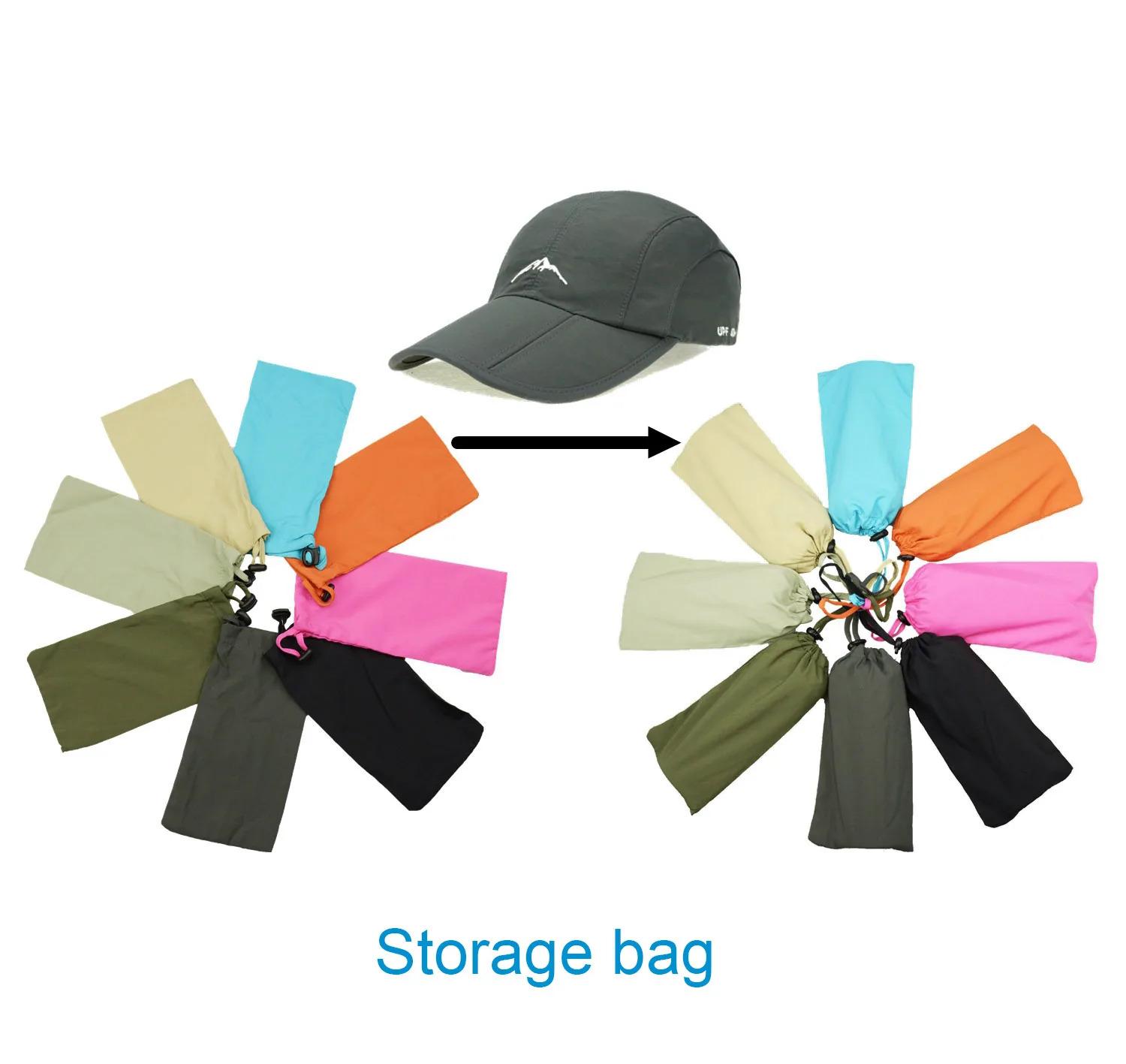 Spring Summer Outdoor Sport Baseball Cap Quick Drying Hat Unisex Waterproof Breathable Cap Foldable Cycling hat Sun Protection