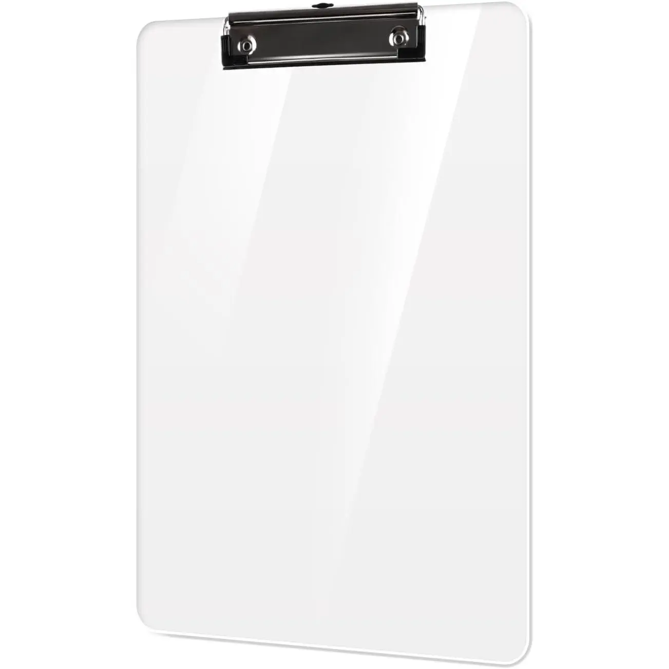 Plastic Clipboards, A4  Clear Board 8.5x11 | Transparent Letter Size 9" x 12.5" for Classroom, Students,Office & School