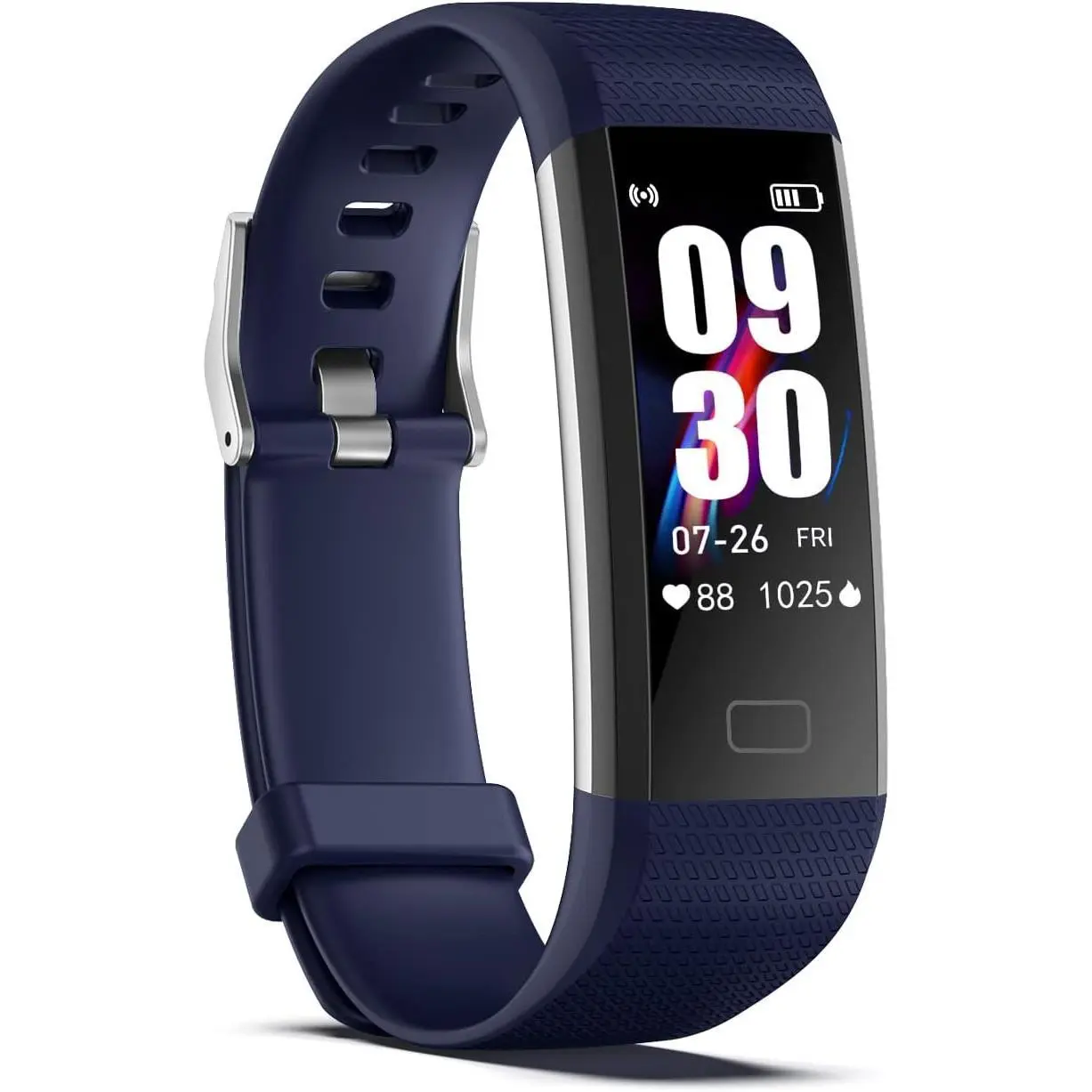 Fitness Tracker with Step/Distance/Calories Counter, Activity Tracker with Heart Rate Monitor, Slim Style Watch IP68 Waterproof, Sleep Monitor Tracker, Pedometer Watch for Women Men