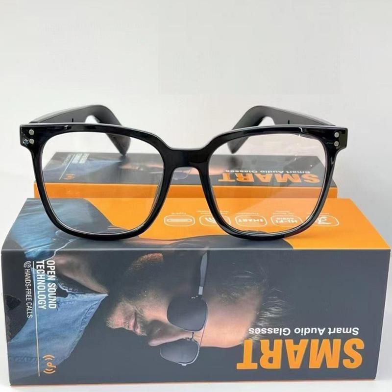 Smart Glasses, Anti Blue Light Smart Glasses, Intelligent Life Assistant Voice Conversation Glasses, Multifunctional Smart Glasses for Men & Women, Wireless Smart Glasses, Wearable