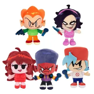 New FNF Nene Pico Darnell Plush Friday Night Funkin Plushies Anime Stuffed Dolls Cotton Moive Peripherials Collectibles Toy Gift