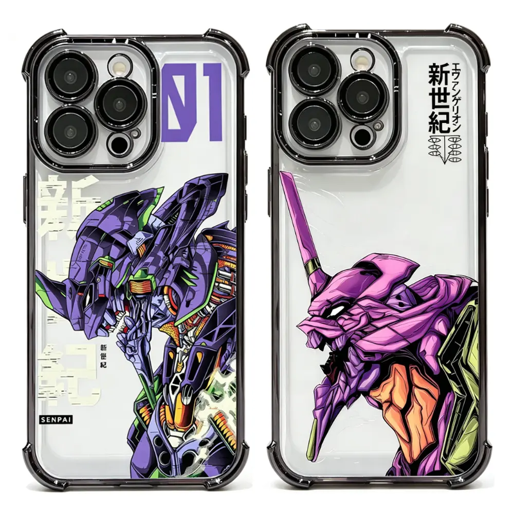 N-Neon-EVA Anime G-Genesis E-Evangelions Phone Cases For iPhone 17 Promax Air 16 Pro 15 14 Plus 13 12 & Samsung S23-26