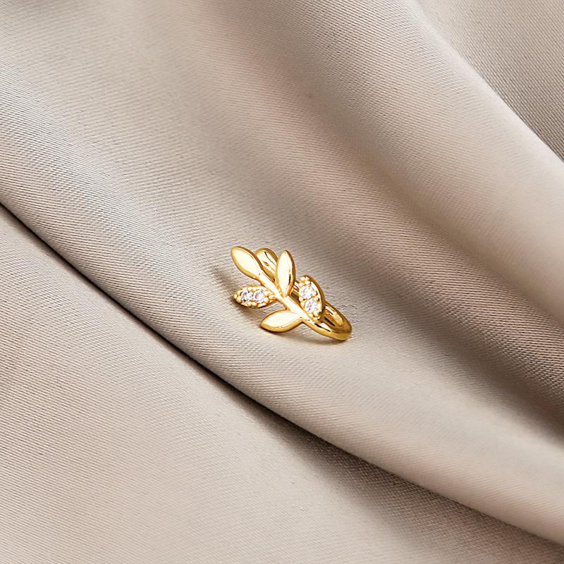 New star-shaped nose ring, simple U-shaped copper micro-inlaid non-piercing nose stud, trendy accessory