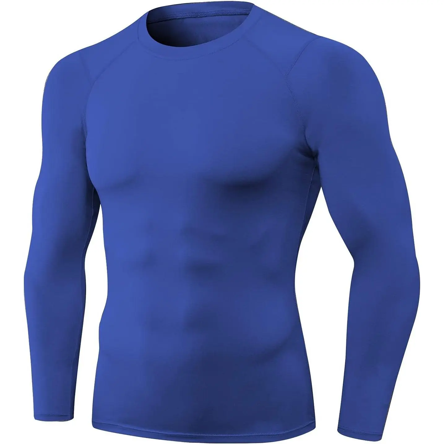 1/3 Pack Men's Compression Shirts Long Sleeve Quick Dry Athletic Workout Base Layer Tops for Basketball Football Undershirts(Gift)
