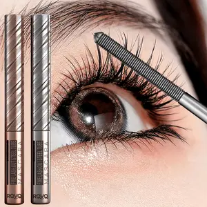 5G Metal Waterproof Mascara, Washable, Black And Brown Metal Brush Head, 5D Curling Effect, Natural Length And Volume Formula, Makes Lashes Smudge-Proof And Clump-Free, Long-Lasting Effect