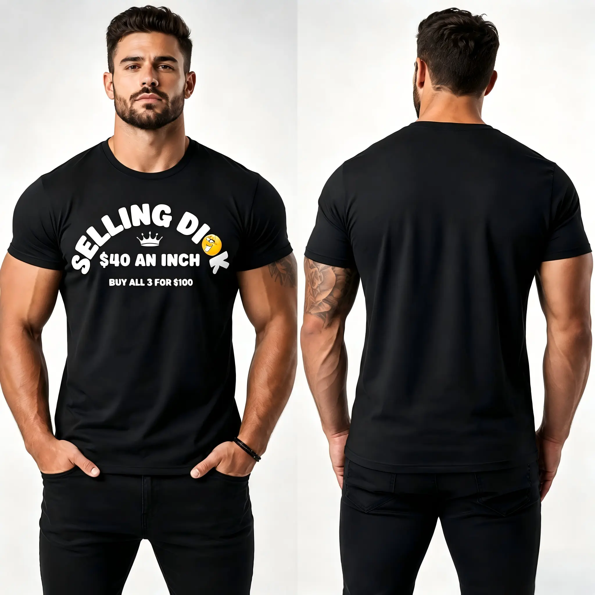 Men's Funny Sarcastic Graphic T-Shirt, Casual Regular Fit Tee, All-Season Crew Neck Top with Lightweight Breathable Fabric, All Seasons, Graphic Print, Reinforced Stitching, Wash & Wear, Text Pattern, Shortsleeve, Tshirt, Simple, Basic, Menswear, Round Ne