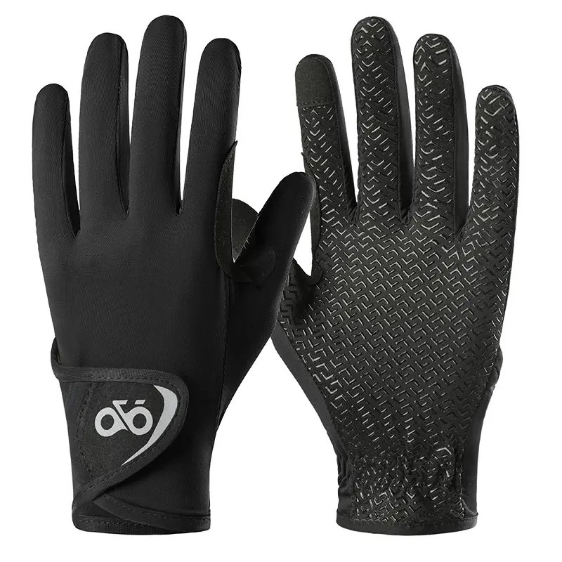 Unisex Equestrian Gloves D453, Lightweight Comfortable Summer Gloves, Breathable Elastic Riding Gloves, Botaoo Sport Outdoor Gloves