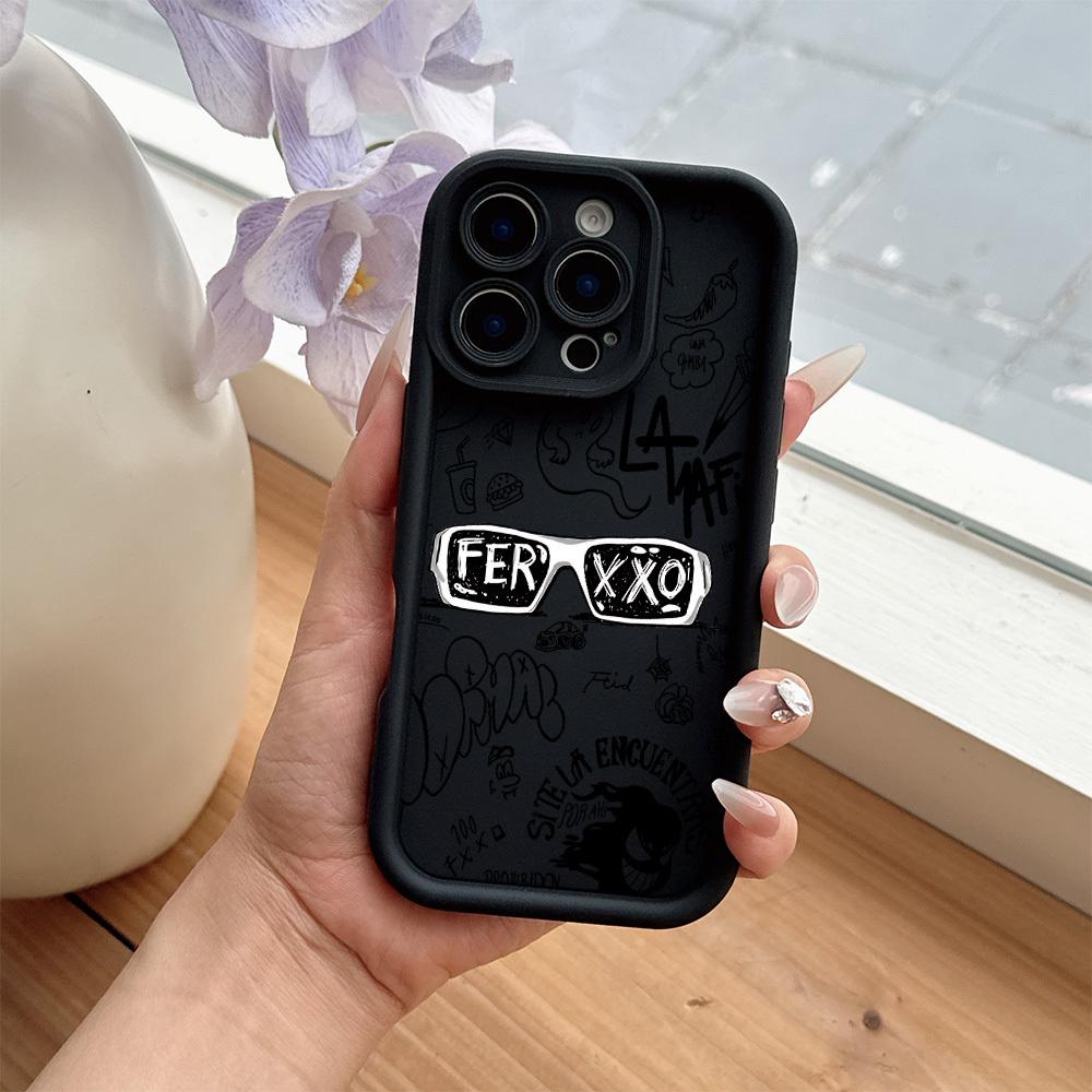 Popular Rapper F-Ferxxo Phone Case for iPhone 17 E Air Pro ProMax iPhone16 15 14 Plus 13 12 Mini 11 X XS XR - Shockproof Soft TPU Back Cover