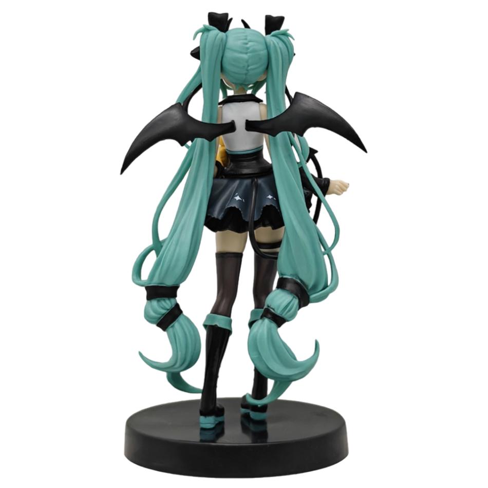 Anime Hatsune Miku Cos Raccoon Demon Cat Ears Cinnamoroll Kawaii Miku Girl Anime Figure PVC Collection Model Doll Toy