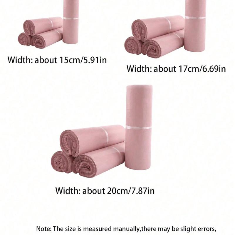 100pcs Thick Waterproof Plain Packaging Bags, Multi-Functional Simple Design, Ideal for Office, Transport, Mail, Gifts, Holidays