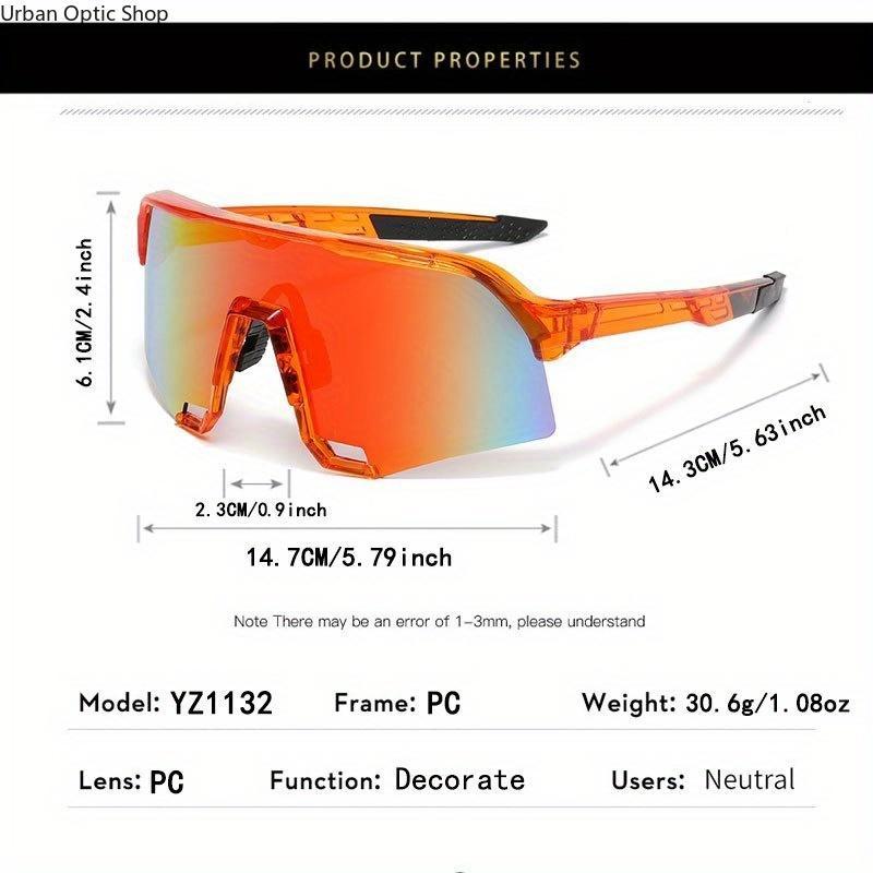 3-Pack Oversized Trendy Sunglasses, UV400 Protection HD Coating Eyewear, Colorful Fashion Sun Glasses, Unisex Shades for Daily Travel, Party & Outdoor Activities