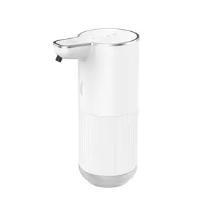 Automatic Soap Dispenser Foaming Touchless Hand & Dish Dispenser, Adjustable 4 Gears USB Rechargeable Waterproof Wall Mount for Kitchen Bathroom