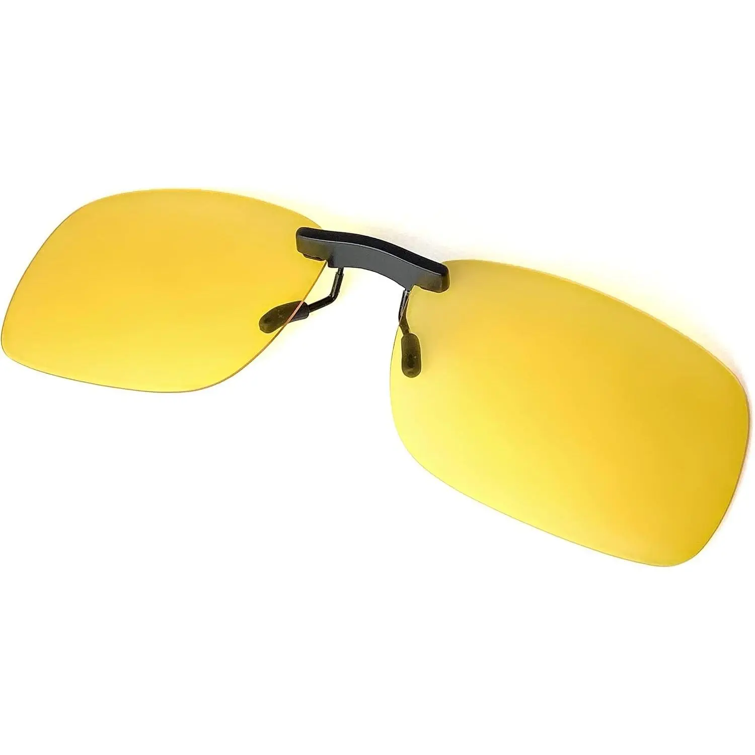 Clip  Polarized Night Vision, Driving Sunglasses UV 400 Blocker To Wear Over Prescription Glasses