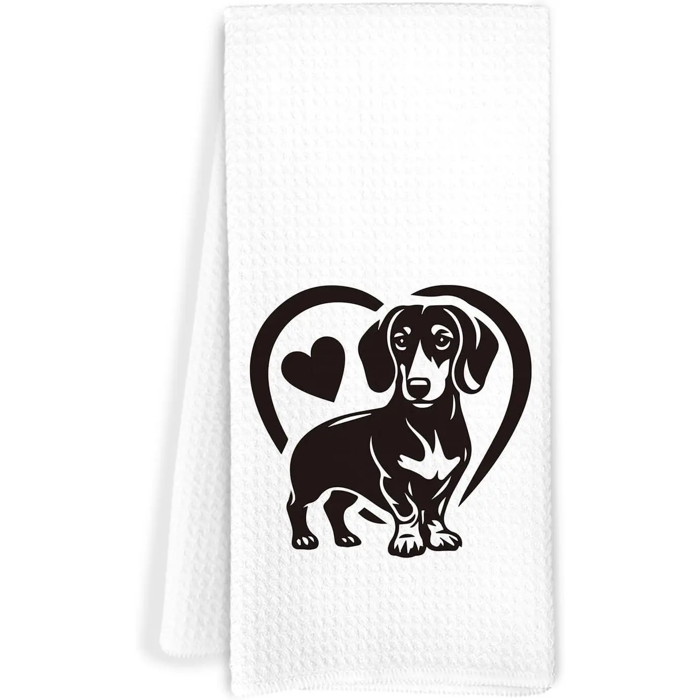 Dachshund Kitchen Towels, Gifts for Dachshund Lovers, Sausage  Decorative Hand  Towels for Bathroom, Doxie Weiner  Gifts for Women Dish Towel Dishcloth, 16x24 Inch