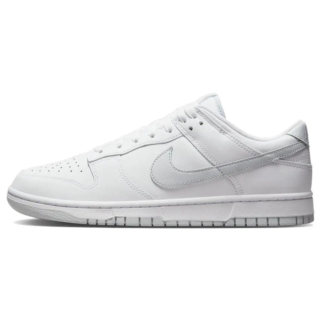 Nike Dunk Pure Platinum Low-Top Men's Sneakers Verifiable, with credentials and supporting global authentication
