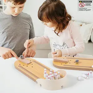 Small Wooden Desktop Billiards Game, Portable Mini Interactive Leisure Toy, Ideal for Daily Use by Students, Fun and Engaging Activity