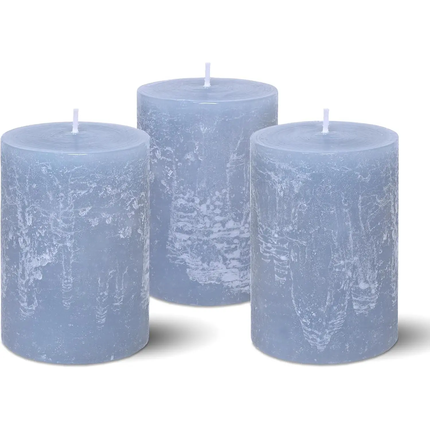 Scented Candles 3x4 inch - 35+ Hours Long Clean   & Dripless Hand-Poured  Candle for  Bathroom Decor