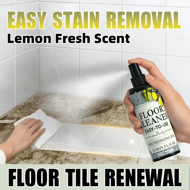 Multi purpose floor care agent, used to remove stains from tile grout, suitable for ceramic tile, stone, kitchen, bathroom, balcony, removing dirt, grease, grout, black stains and stubborn stains