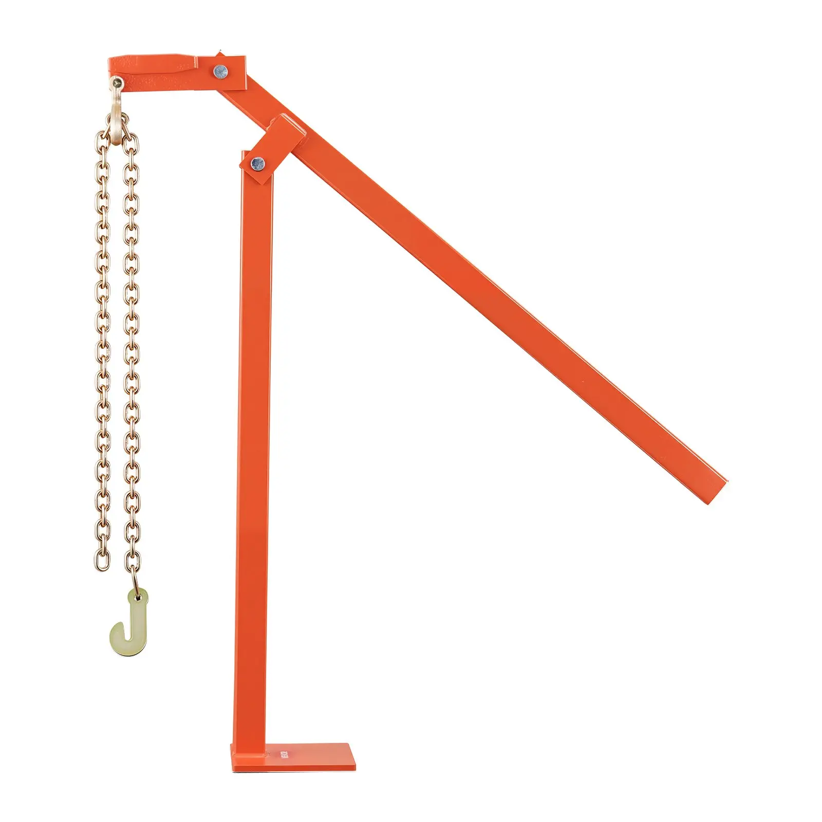 【DealsForYouDays】VEVOR 32 in T Post Puller, Heavy Duty Fence Post Puller with 43 in Lifting Chain, Rust-Resistant Steel, Labor-Saving T-Post Remover Tool for Round Fence Posts, Sign Posts Tree Stumps