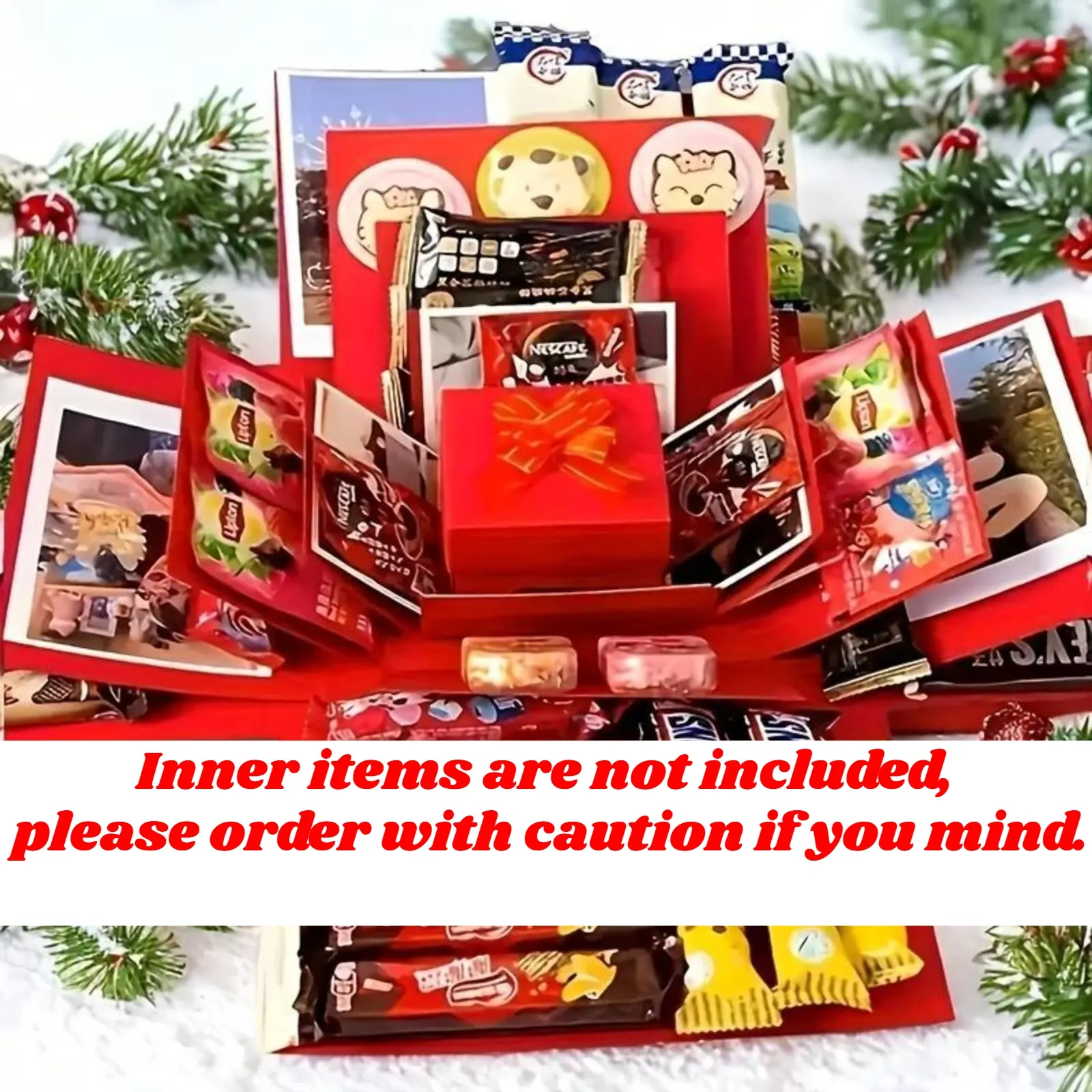 Birthday Gift Box Surprise Explosion Candy Wedding Birthday Gift Box, Perfect Packaging for Halloween Christmas Gifts, Snack Boxes