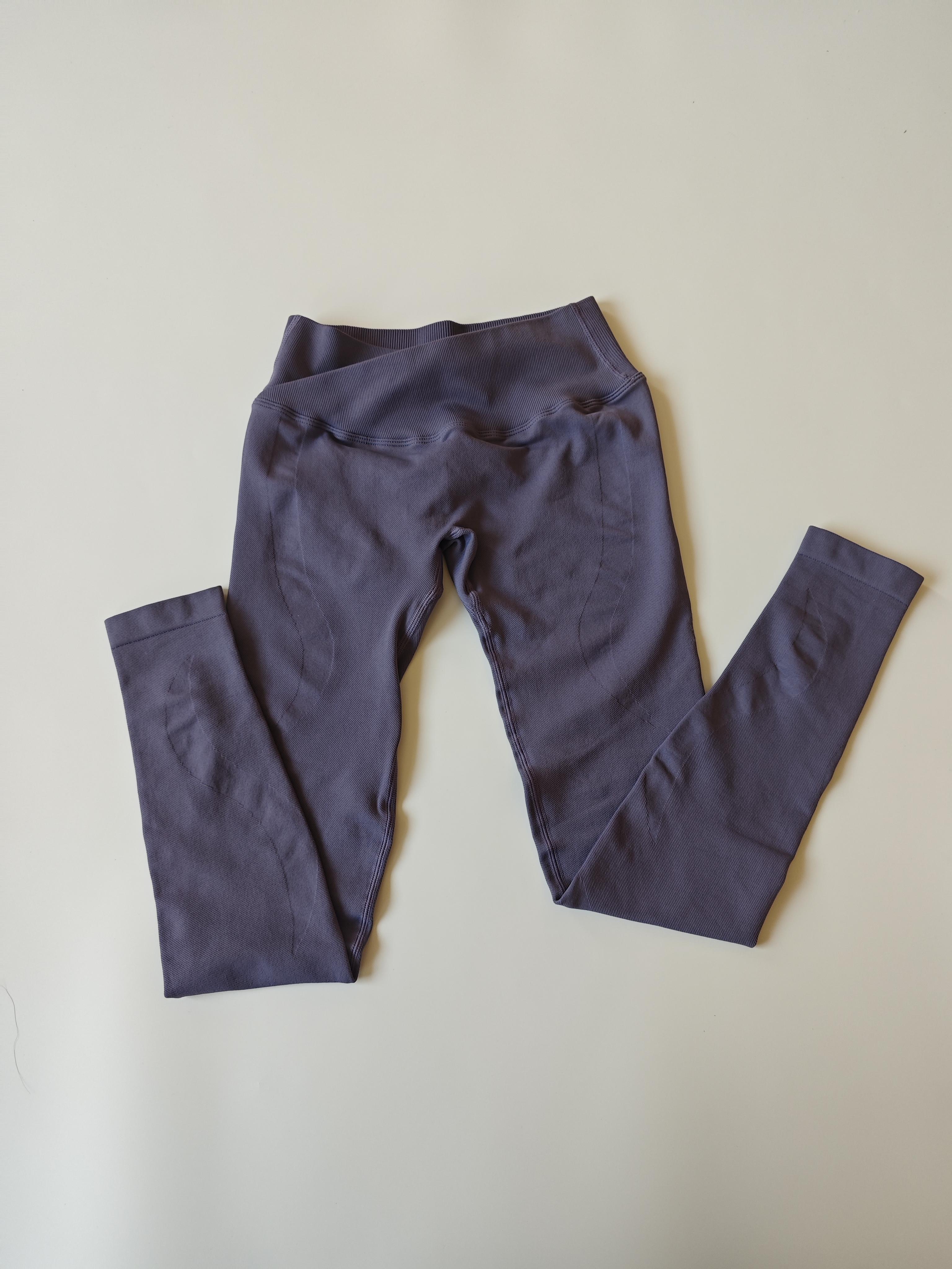 Dfyne Impact Women's Long Pants, Fitness Clothing, Women's Seamless Base Pants, Waist Cross Fitness Tight-fitting Clothes, Running and Cycling