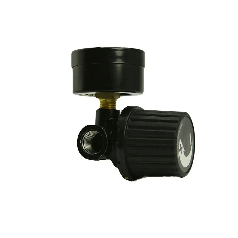 Pressure Regulator Valve with Axial Pressure Gauge 1/4 Npt, Air Actuated Adjustable Pressure Valve, Durable & Accurate Measurement